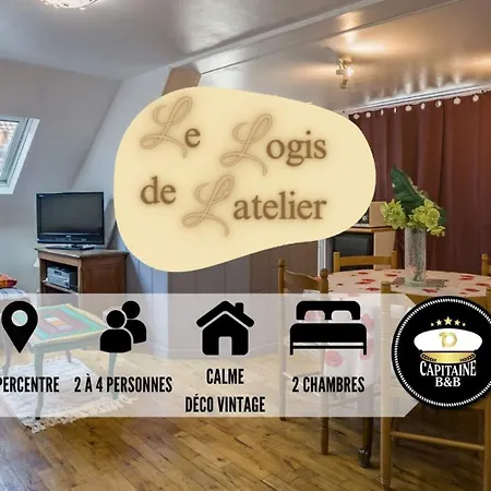Le Logis De L'atelier - Hypercentre - 4 Personnes